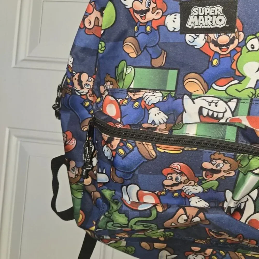 Back To School!!   Official Nintendo Super Mario Brothers Back Pack